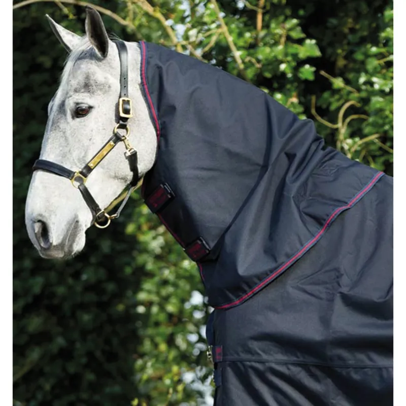 Horseware Amigo Bravo 12 XL 0g Hood - Navy/Navy/Red